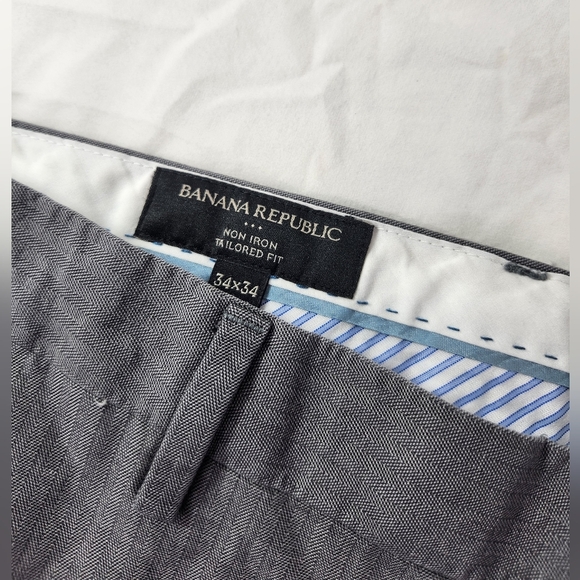 Banana Republic Gray Dress Pants - Picture 1 of 9